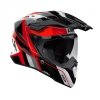 KASK MOTOCYKLOWY AIROH COMMANDER 2 SKIP RED GLOSS M